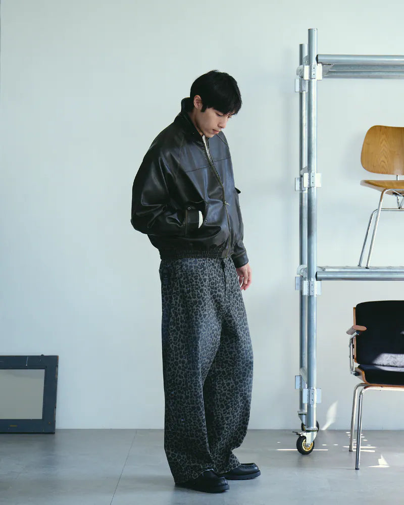 P.B.P - ALL-OVER PRINT PANTS - LEOPARD