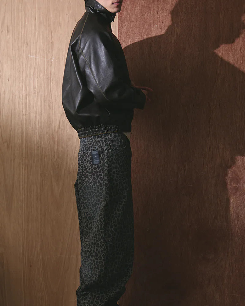 P.B.P - ALL-OVER PRINT PANTS - LEOPARD