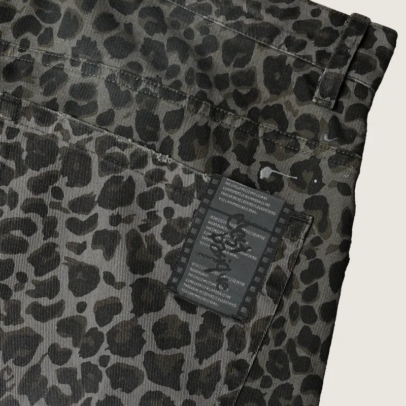 P.B.P - ALL-OVER PRINT PANTS - LEOPARD