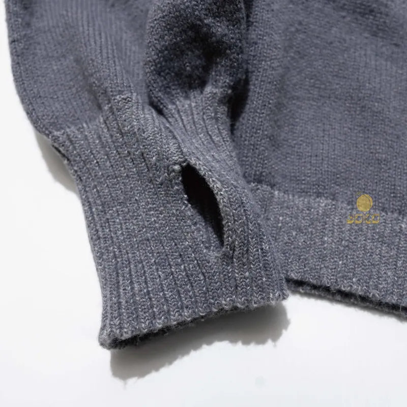 YOKO Knit Sweater with Scarf Set