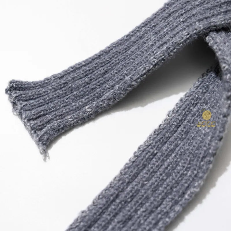 YOKO Knit Sweater with Scarf Set