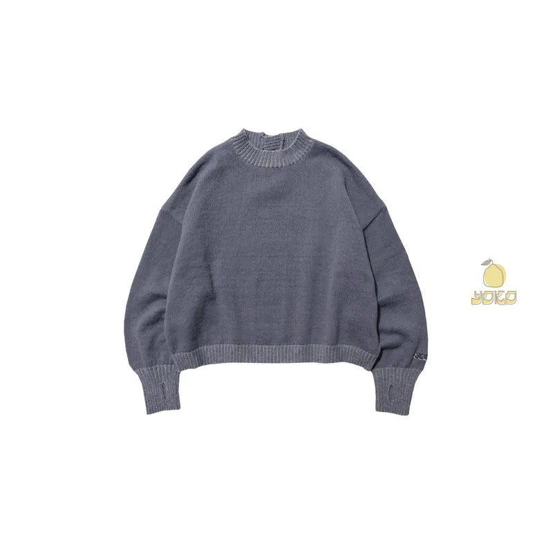 YOKO Knit Sweater with Scarf Set