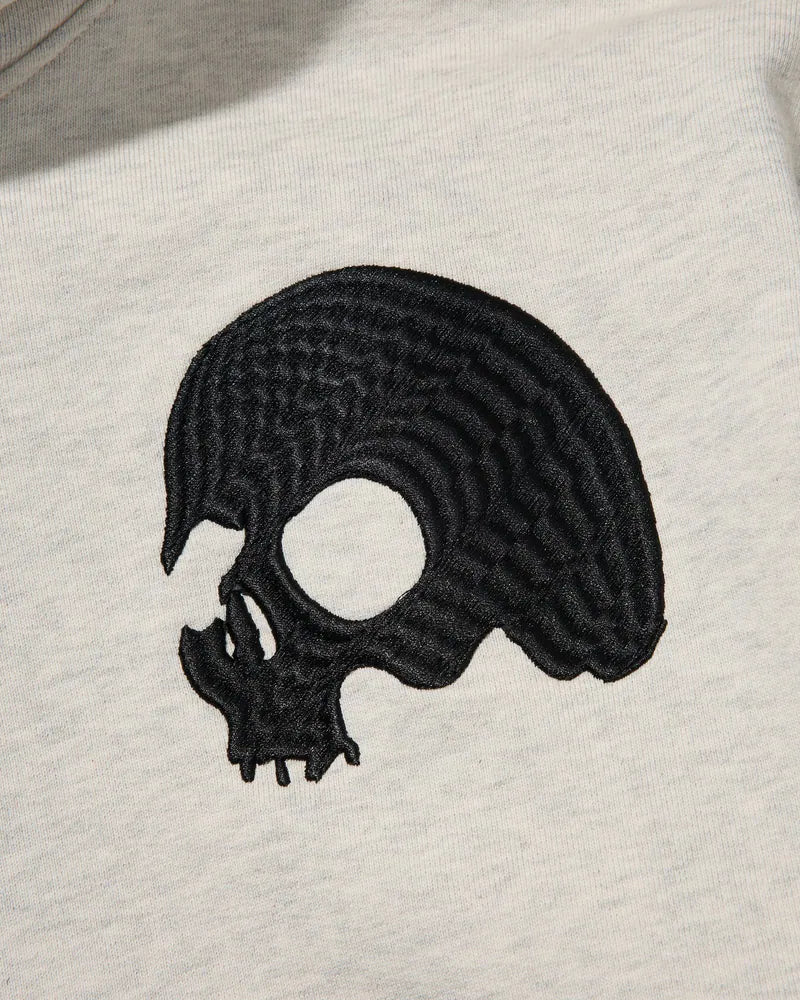 AES Embroidered Skull Logo Hoodie