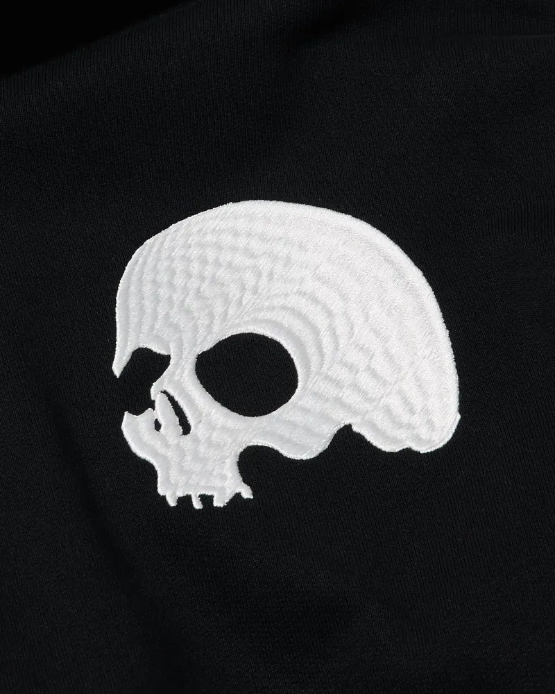 AES Embroidered Skull Logo Hoodie