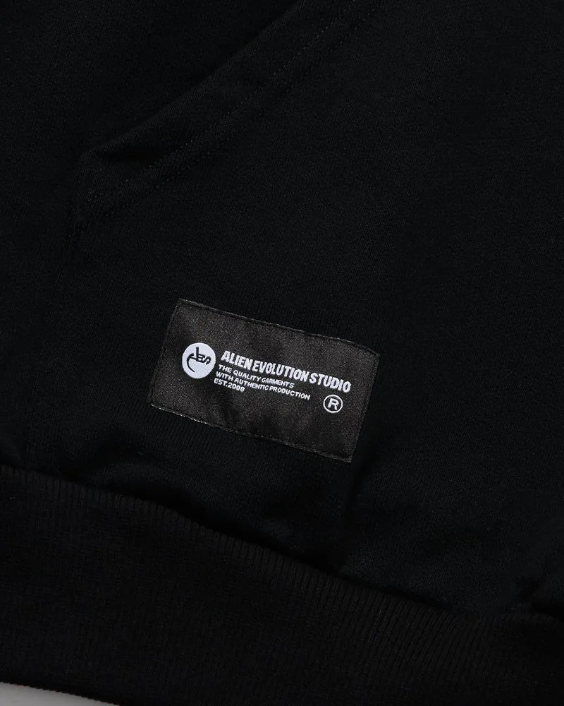 AES Embroidered Skull Logo Hoodie