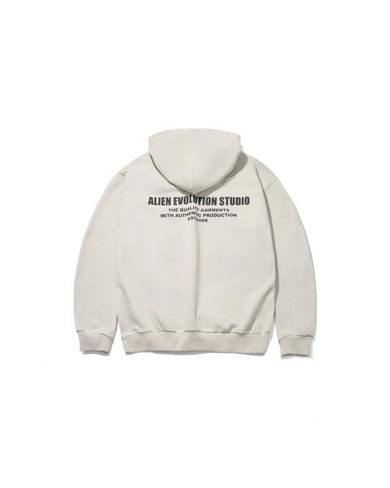 AES Embroidered Skull Logo Hoodie