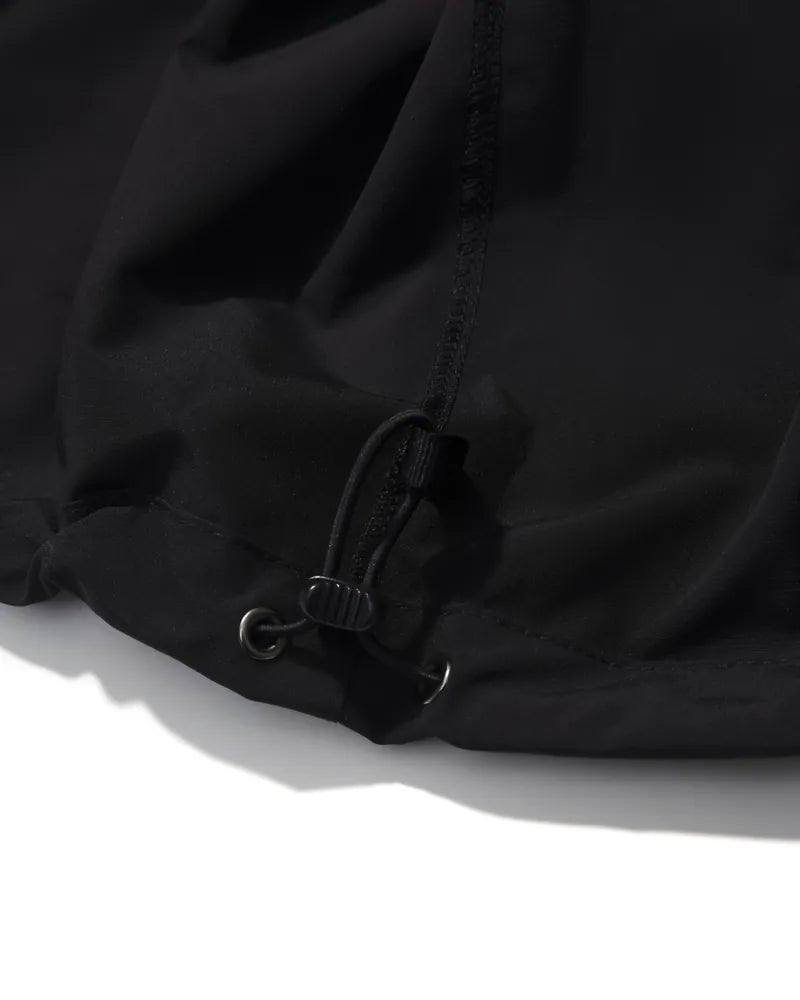 AES Classic Logo Water-Repellent Nylon Half Zip Hoodie