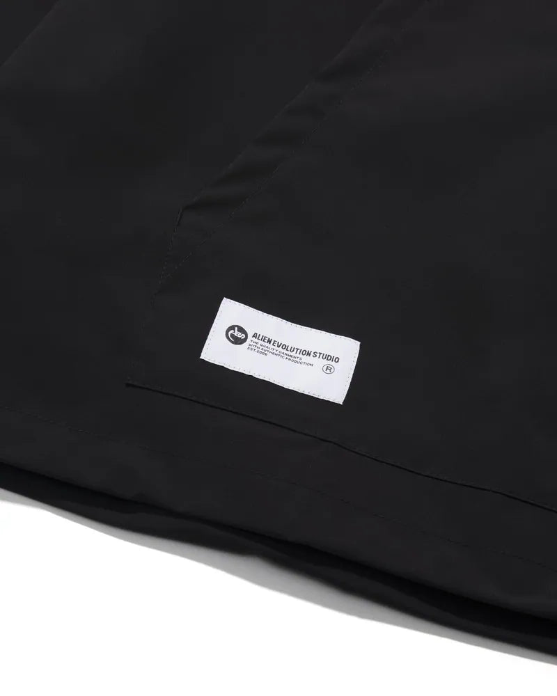 AES Classic Logo Water-Repellent Nylon Half Zip Hoodie