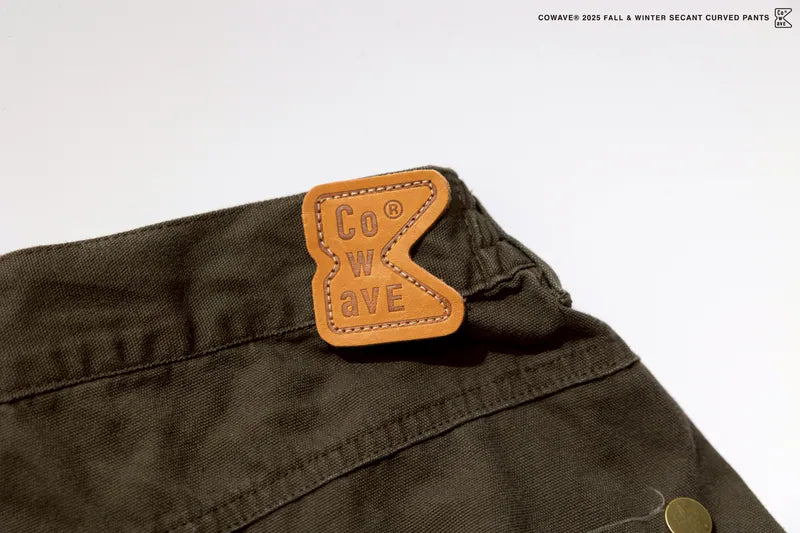 COWAVE 2025 Fall & Winter Secant Curved Pants