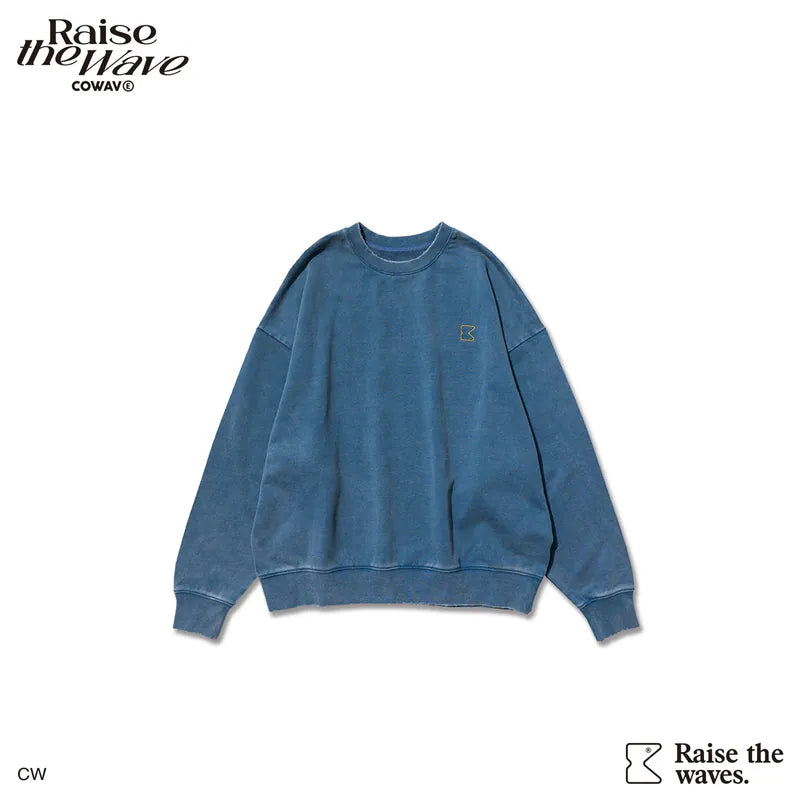 COWAVE 2025 Fall & Winter Wash Slogan Sweatshirt