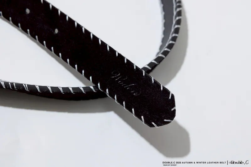 DoubleC 25AW Leather Belt