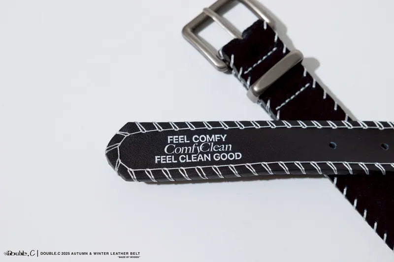DoubleC 25AW Leather Belt