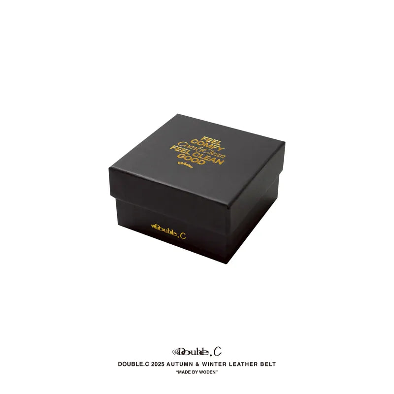 DoubleC 25AW Leather Belt