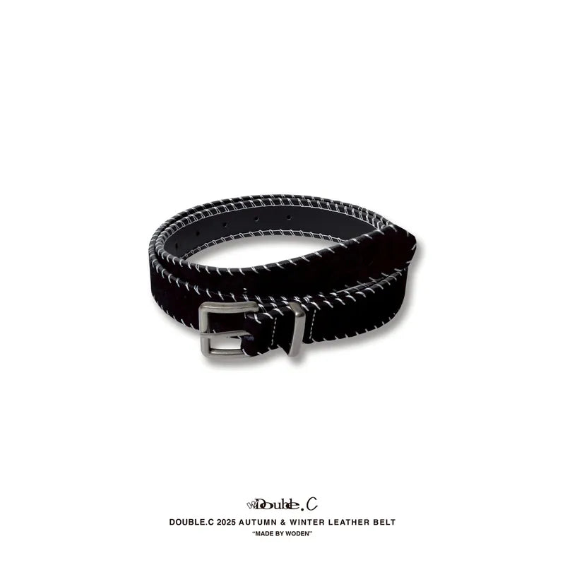 DoubleC 25AW Leather Belt