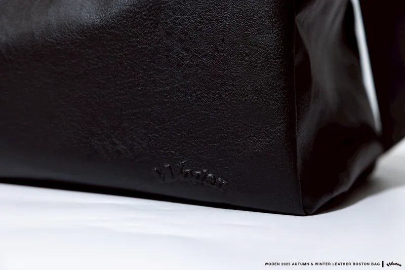 <預購開放> WODEN 2025 Autumn & Winter 017 Leather Boston Bag