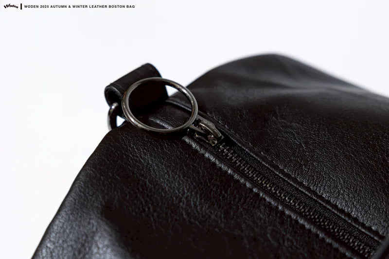 WODEN 2025 Autumn & Winter 017 Leather Boston Bag