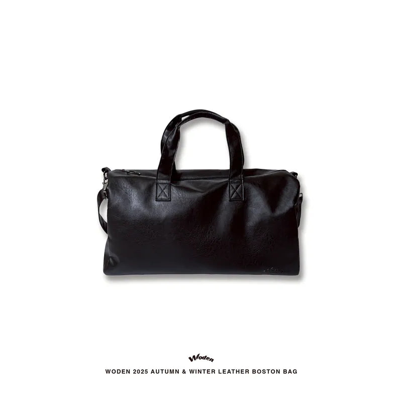WODEN 2025 Autumn & Winter 017 Leather Boston Bag