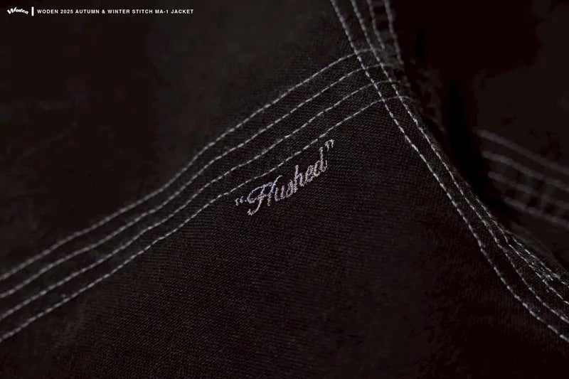 WODEN 2025 Autumn & Winter 020 Stitch MA-1 Jacket