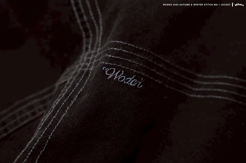 WODEN 2025 Autumn & Winter 020 Stitch MA-1 Jacket