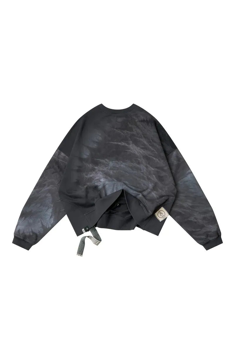 ARC THORN WASHED LOGO CREWNECK