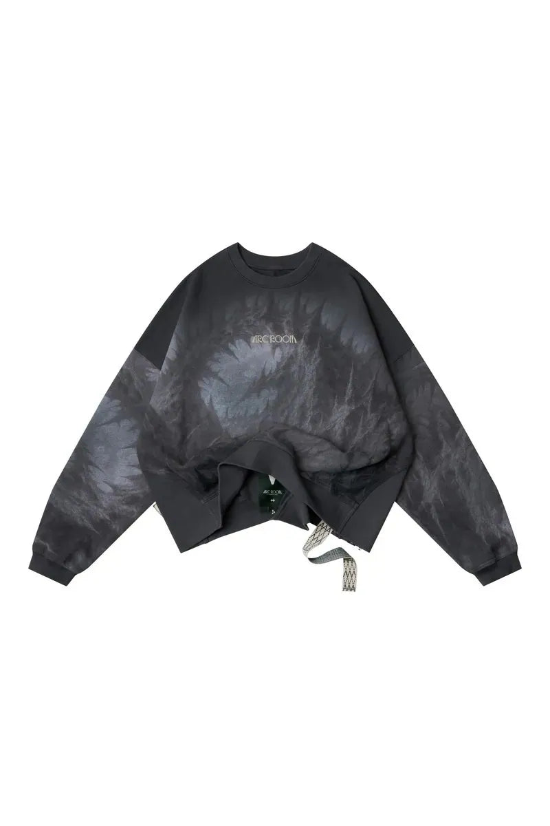 ARC THORN WASHED LOGO CREWNECK