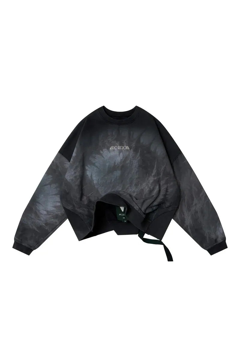 ARC THORN WASHED LOGO CREWNECK