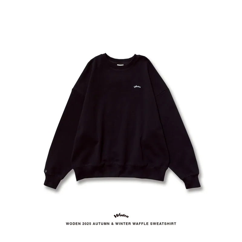 WODEN 2025 Autumn & Winter 021 Waffle Sweatshirt