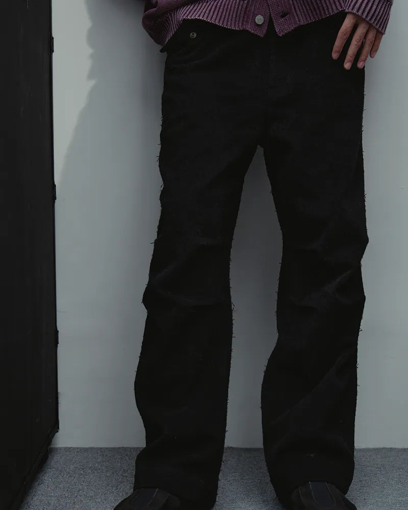 P.B.P - FRENCH WORK TROUSERS - BLACK