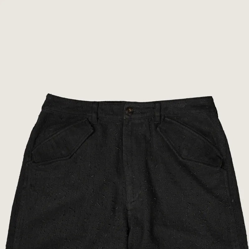 P.B.P - FRENCH WORK TROUSERS - BLACK