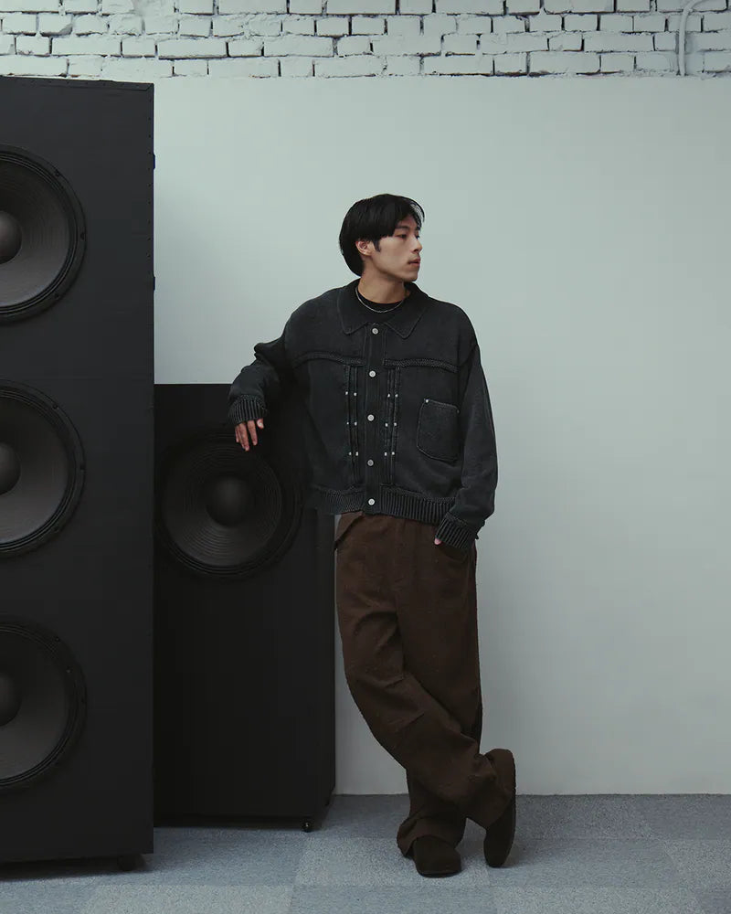 P.B.P - FRENCH WORK TROUSERS - BROWN