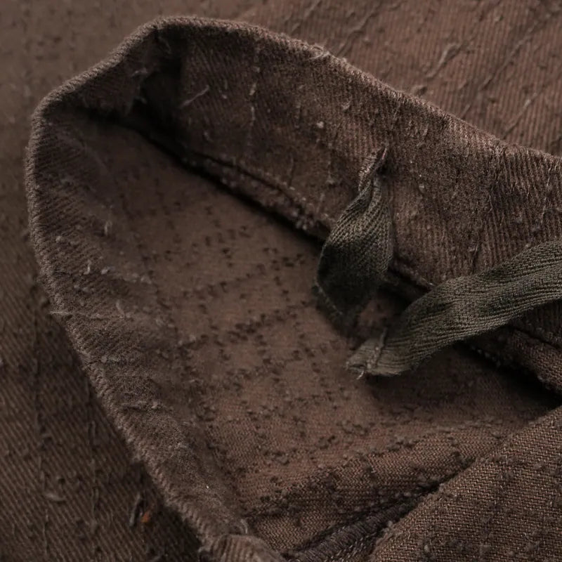 P.B.P - FRENCH WORK TROUSERS - BROWN