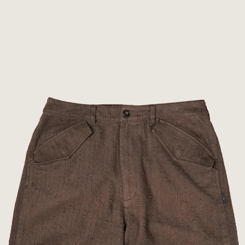 P.B.P - FRENCH WORK TROUSERS - BROWN