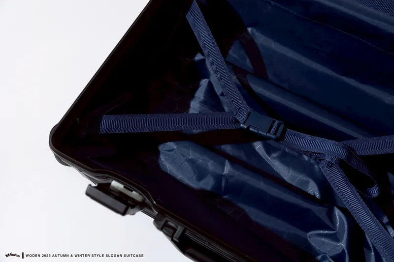 WODEN 2025 Autumn & Winter 024 Style Slogan Suitcase