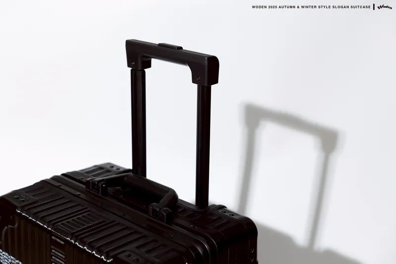 WODEN 2025 Autumn & Winter 024 Style Slogan Suitcase