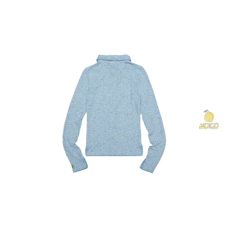 YOKO Textured Knit Cardigan