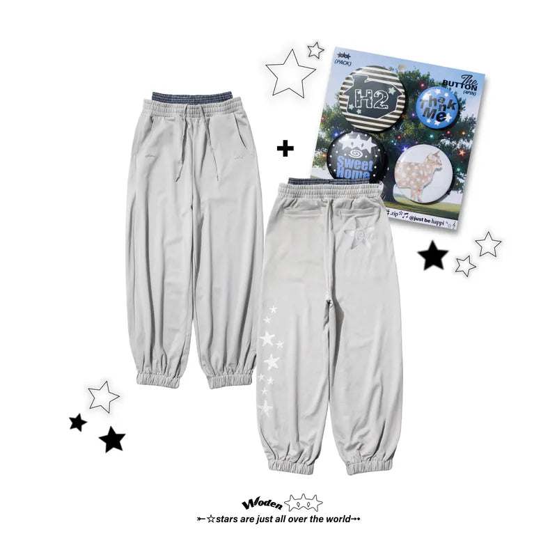 WODEN® X H2.PIE® Star Sweatpants
