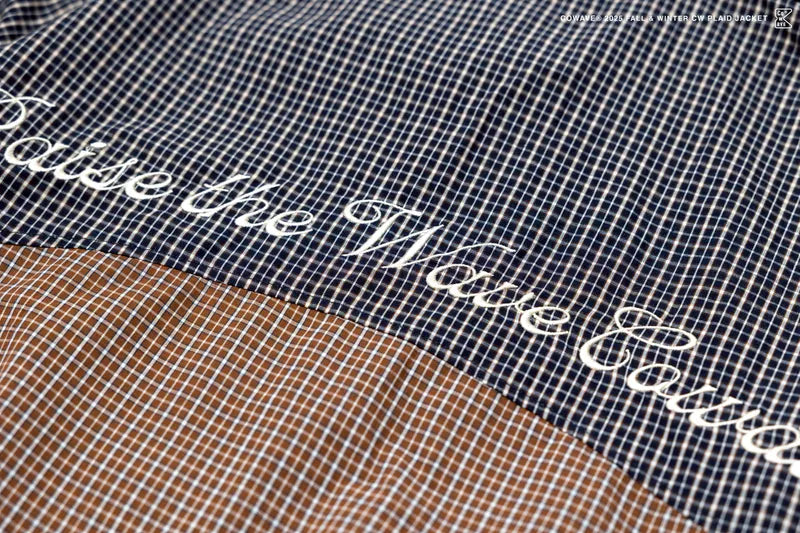 COWAVE 2025 Fall & Winter Plaid Jacket
