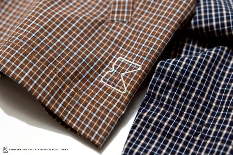COWAVE 2025 Fall & Winter Plaid Jacket