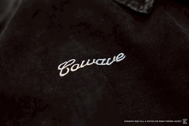 COWAVE 2025 Fall & Winter Wash Thorns Jacket