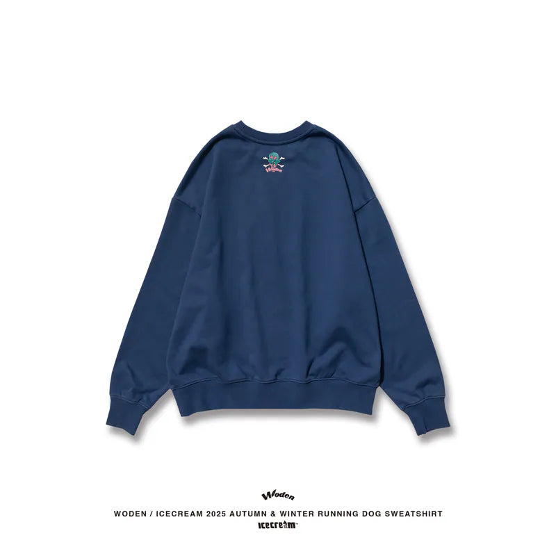 WODEN / ICECREAM 25AW 027 Running Dog Sweatshirt