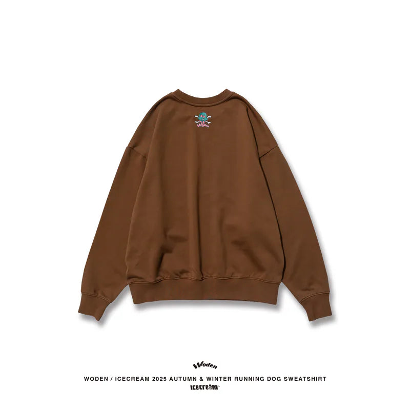 WODEN / ICECREAM 25AW 027 Running Dog Sweatshirt