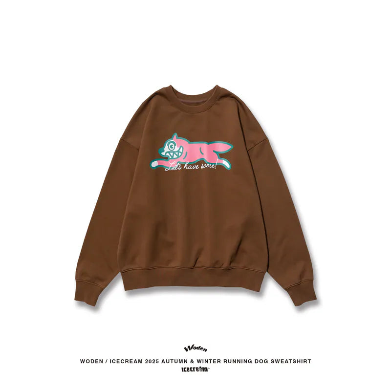 WODEN / ICECREAM 25AW 027 Running Dog Sweatshirt