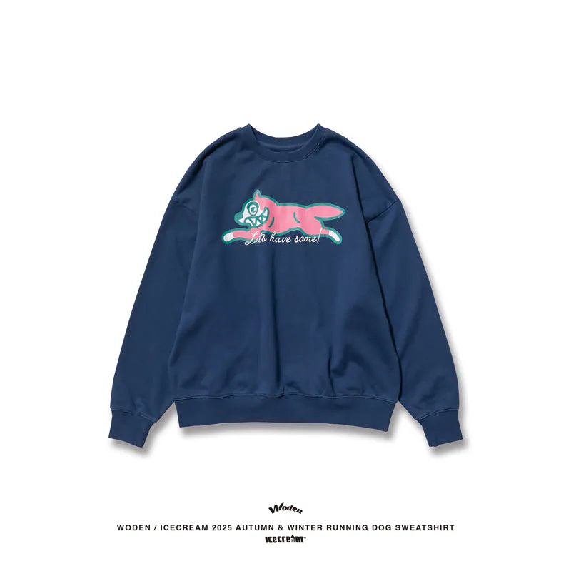 WODEN / ICECREAM 25AW 027 Running Dog Sweatshirt
