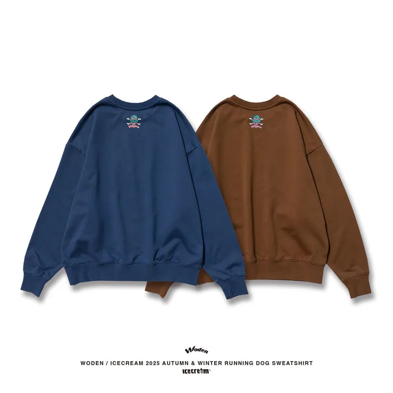 WODEN / ICECREAM 25AW 027 Running Dog Sweatshirt