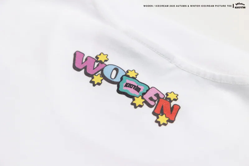 WODEN / ICECREAM 25AW 026 IceCream Picture Tee