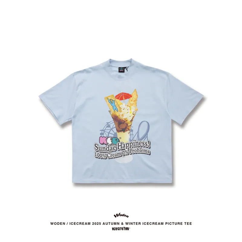 WODEN / ICECREAM 25AW 026 IceCream Picture Tee
