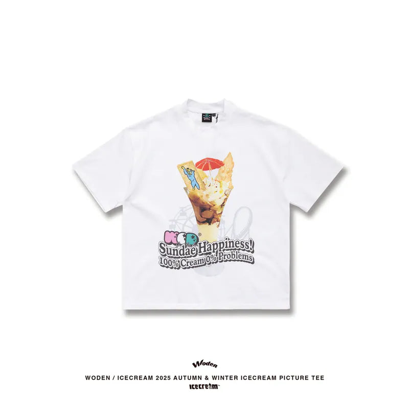 WODEN / ICECREAM 25AW 026 IceCream Picture Tee
