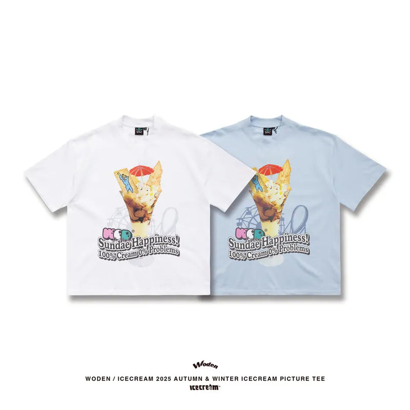 WODEN / ICECREAM 25AW 026 IceCream Picture Tee