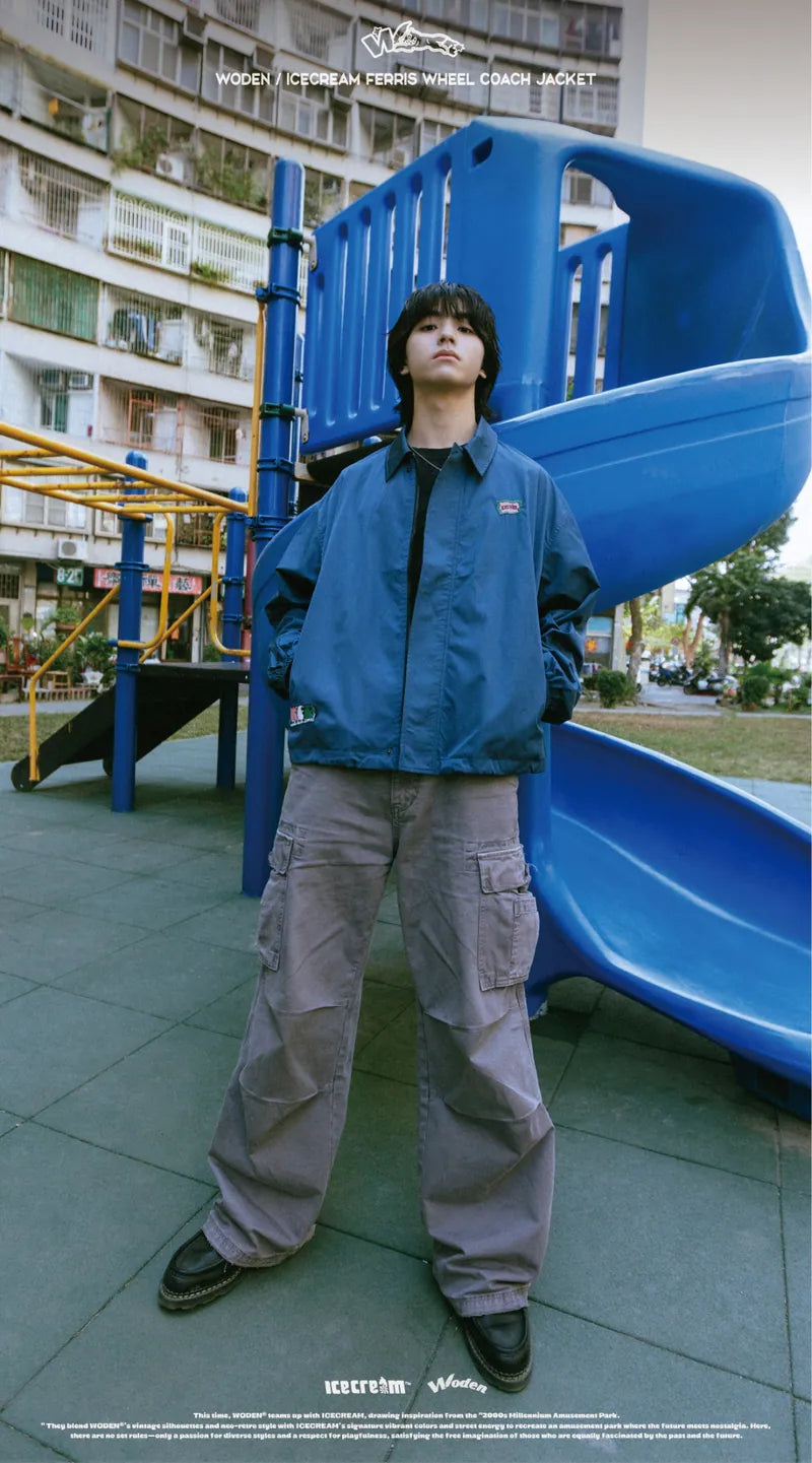 WODEN / ICECREAM 25AW 028 Ferris Wheel Coach Jacket