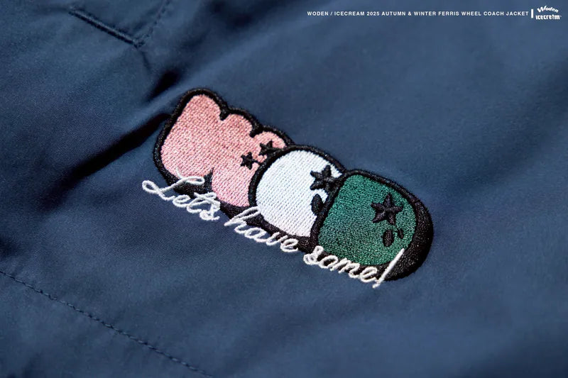 WODEN / ICECREAM 25AW 028 Ferris Wheel Coach Jacket